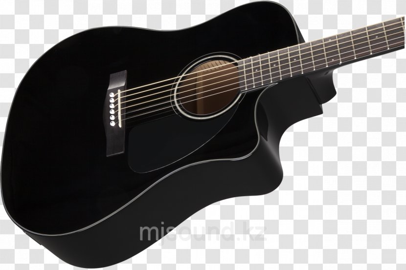 Fender CD-60CE Acoustic-Electric Guitar Cutaway Musical Instruments Dreadnought - Cartoon Transparent PNG