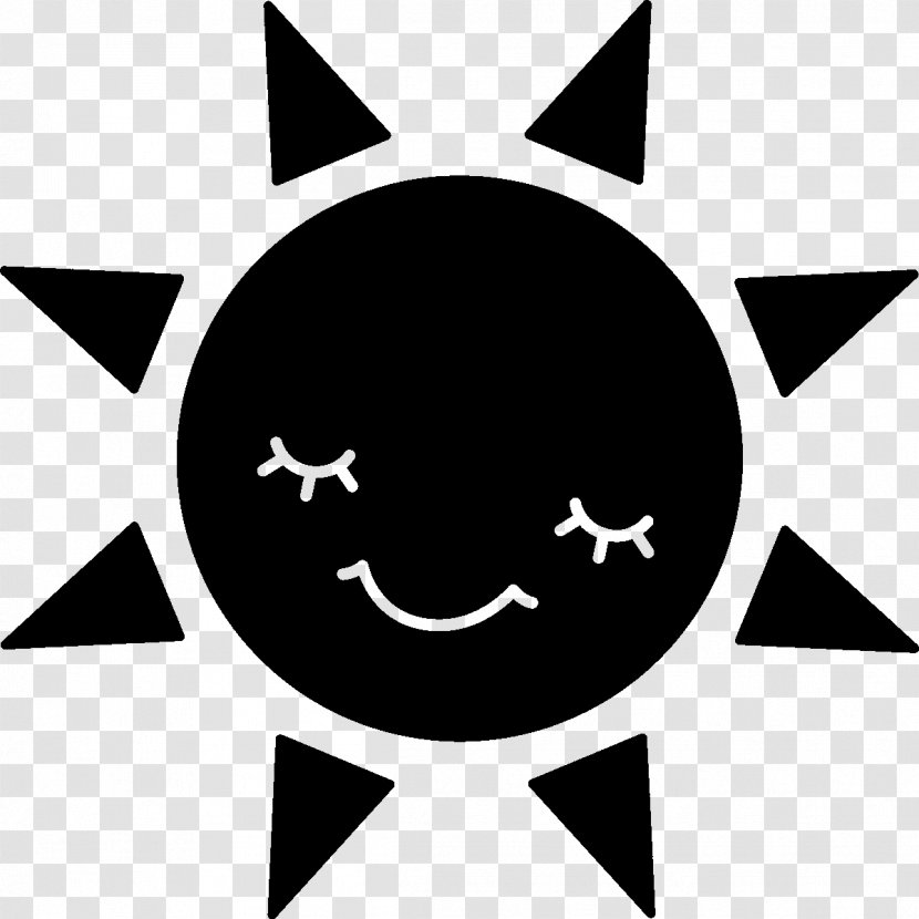 Symbol Sky - Black - Soleil Sourire Transparent PNG