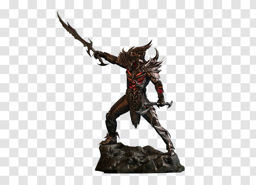 The Elder Scrolls V: Skyrim – Dragonborn Bethesda Softworks Statue Armour - Europe Transparent PNG