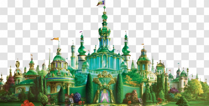 The Wonderful Wizard Of Oz Emerald City Land Dorothy Gale - Great And Powerful - Fantasy Castle Transparent PNG