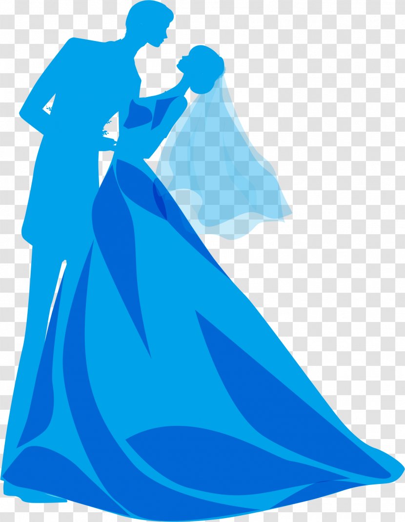 Wedding Invitation Couple Bridegroom - Parent - Blue People Transparent PNG