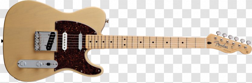 Fender Telecaster Deluxe Stratocaster Series Nashville Electric Guitar Fingerboard - Leo Transparent PNG