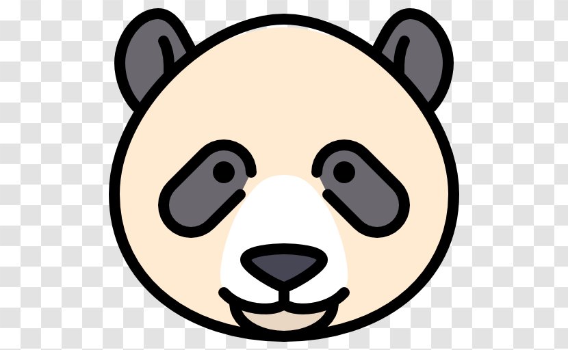 Giant Panda Bear Clip Art - Carnivoran Transparent PNG