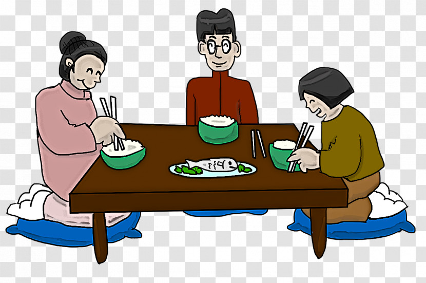 Cartoon Table Conversation Furniture Games Transparent PNG