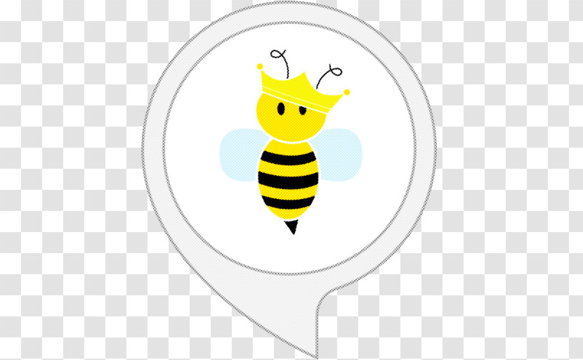 Honey Bee Smiley Bees Yellow Soul Transparent PNG