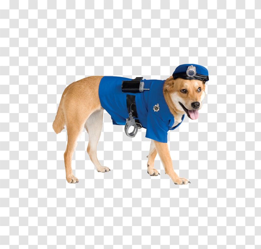Police Dog Costume Party Pet - Clothing Sizes Transparent PNG