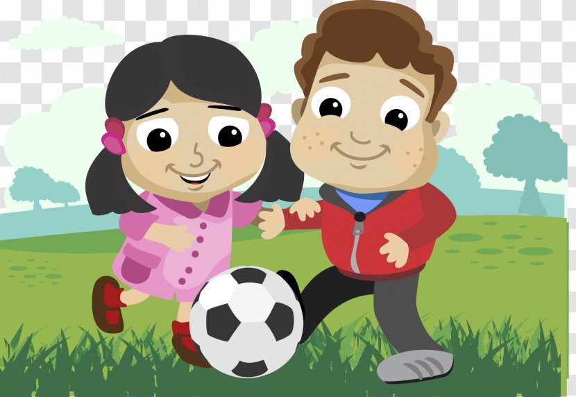 Football Child Futsal Game - Love - Vector Transparent PNG