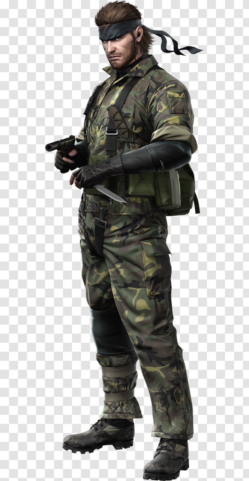 Metal Gear Solid 3: Snake Eater 2: V: The Phantom Pain Solid: Twin Snakes - Military Officer - Big Pants Transparent PNG