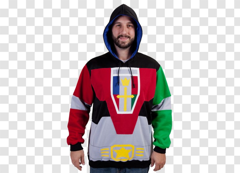 Hoodie Voltron T-shirt Costume 1980s - Sweatshirt Transparent PNG