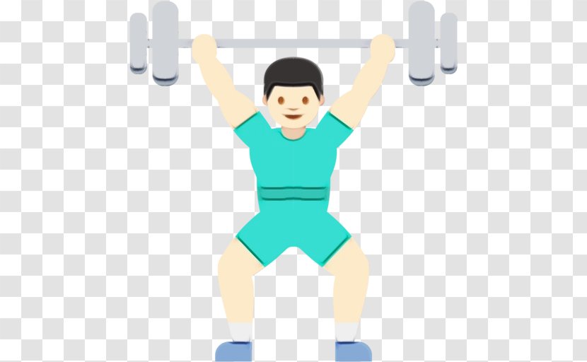 Muscle Arm Emoji - Cartoon - Physical Fitness Finger Transparent PNG