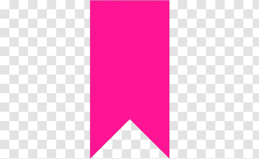 Bookmark Computer File - Pink - Icon Transparent PNG