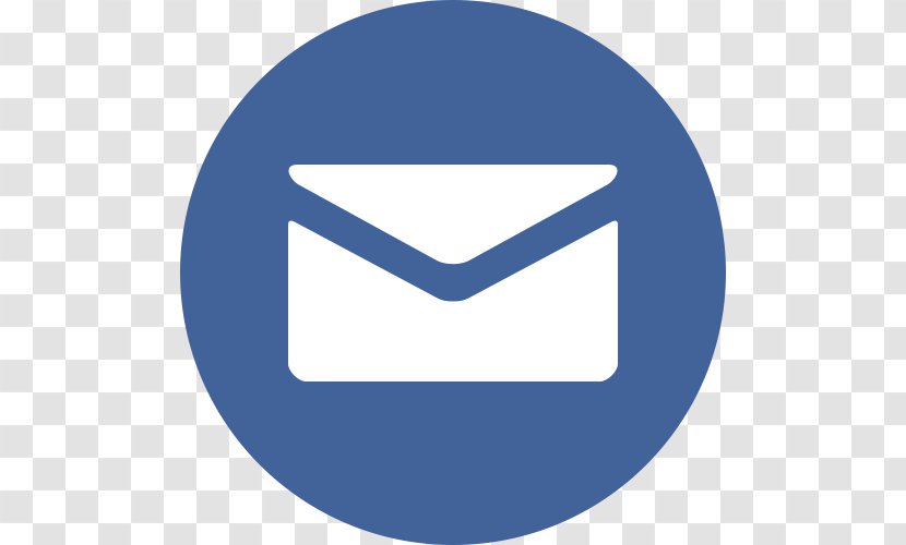 Email Gmail - Electric Blue Transparent PNG
