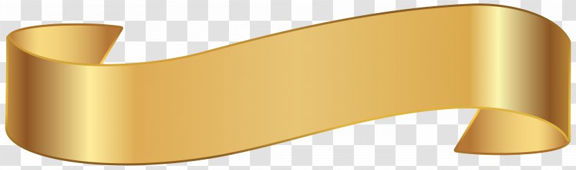 Clip Art - Project - Banner Gold Transparent PNG