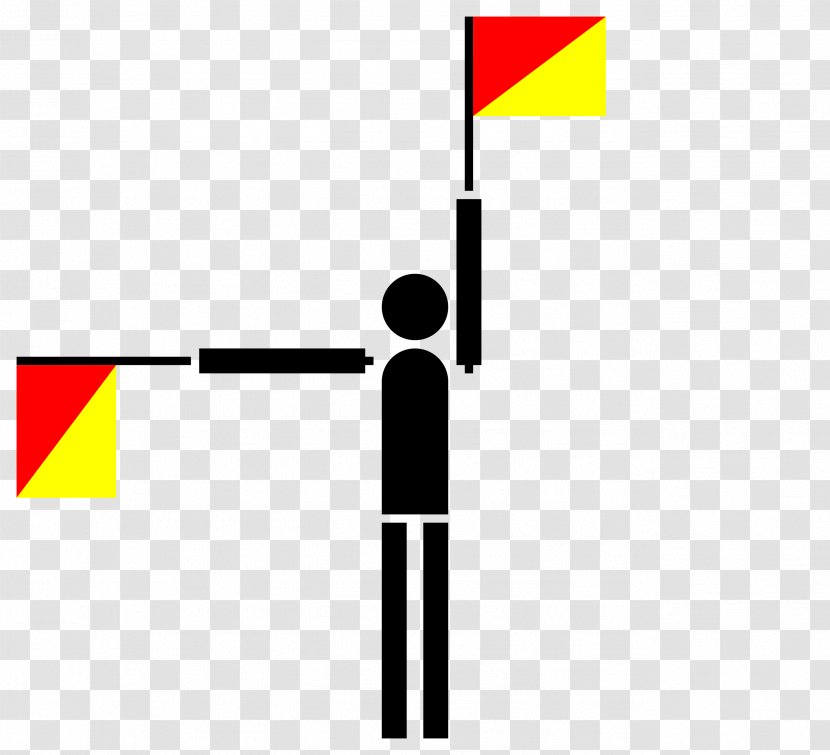 Flag Semaphore International Maritime Signal Flags Symbol Clip Art - Line Transparent PNG