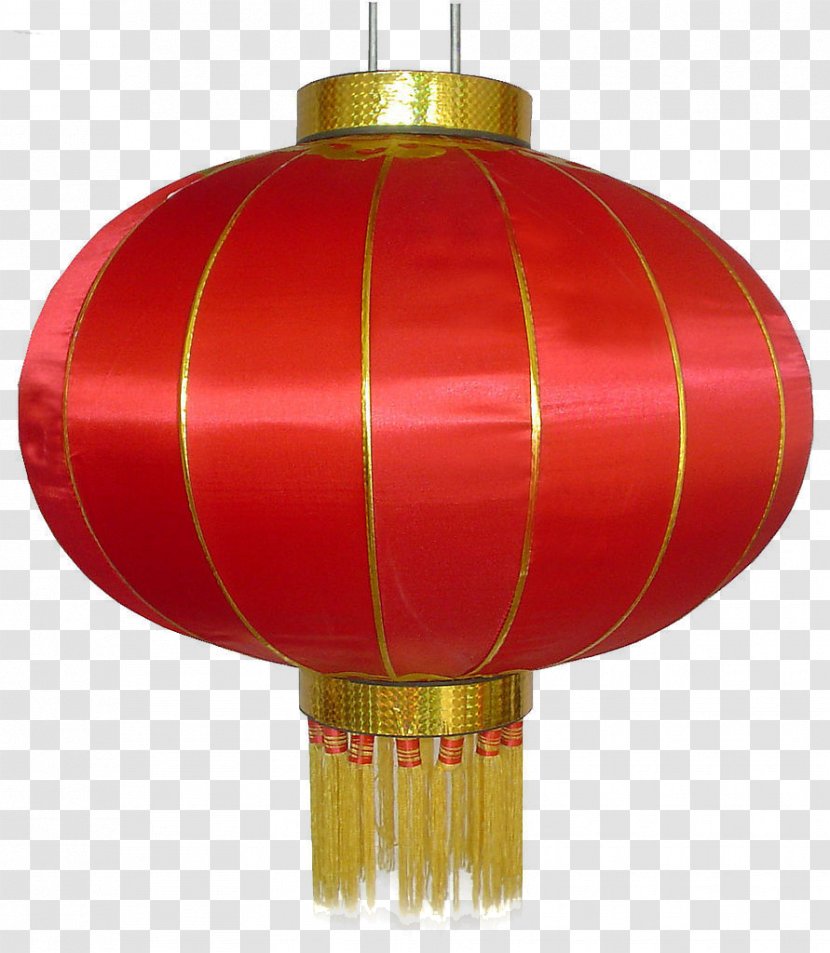 Lantern Chinese New Year Lunar - Lighting - Spring Year,China Wind Festive Red Lanterns Transparent PNG