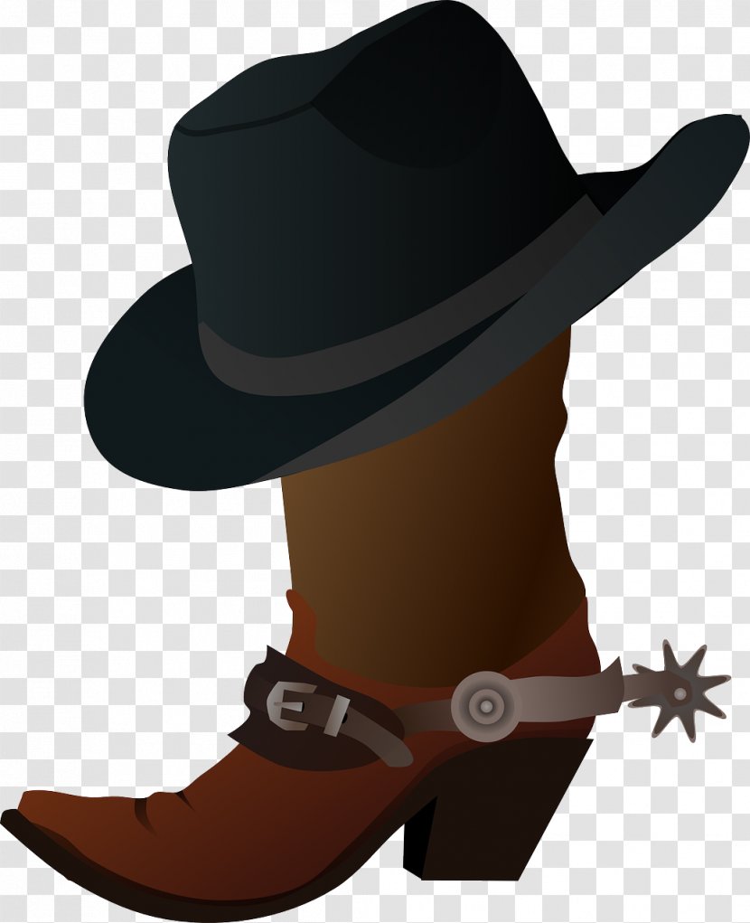 Cowboy Western American Frontier Clip Art - Boot - Boots Transparent PNG