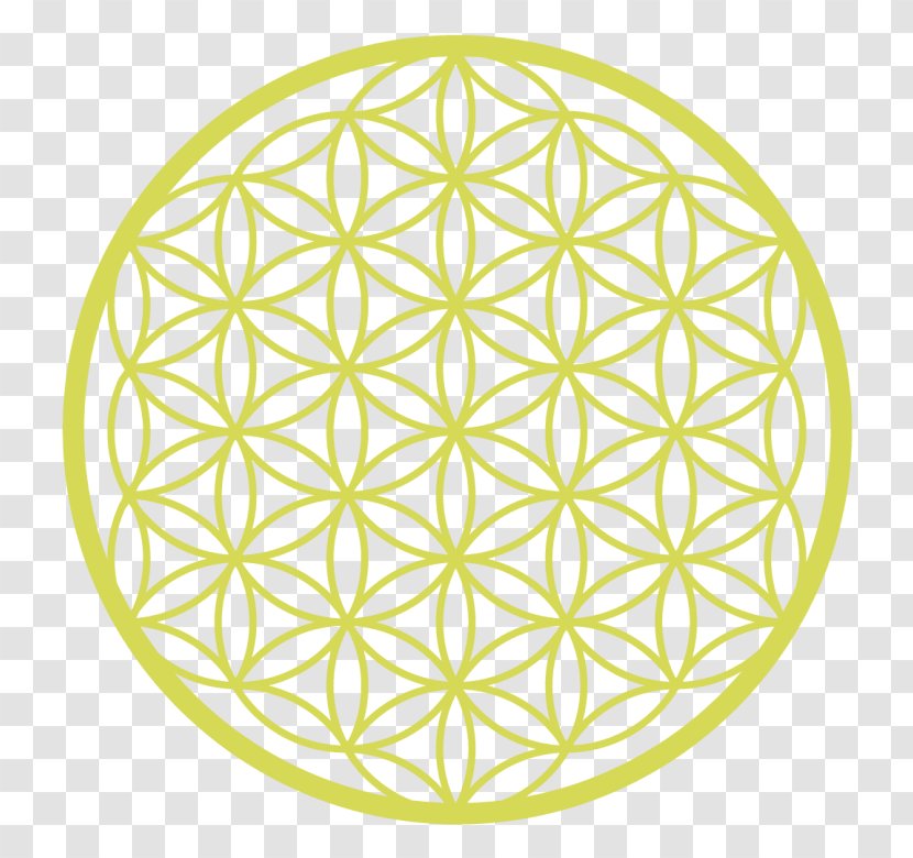 Overlapping Circles Grid Peace Symbols Sacred Geometry - Area - Symbol Transparent PNG