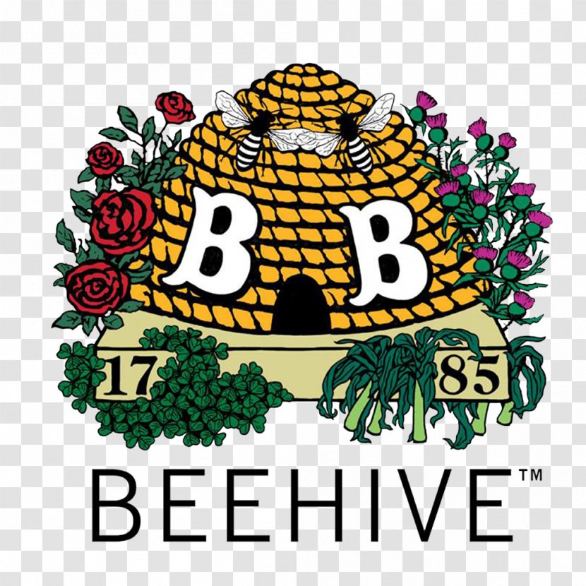 Logo Beehive Brand Industry - Bee Transparent PNG
