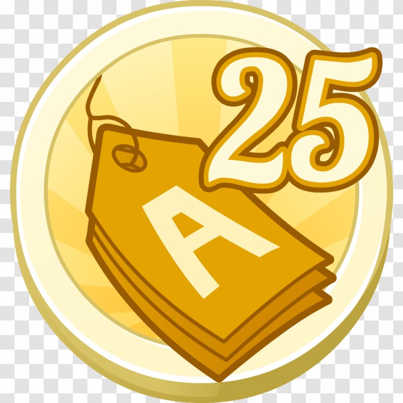 Badge Middle School Skill Mathematics California - Yellow - 25 Anniversary Transparent PNG