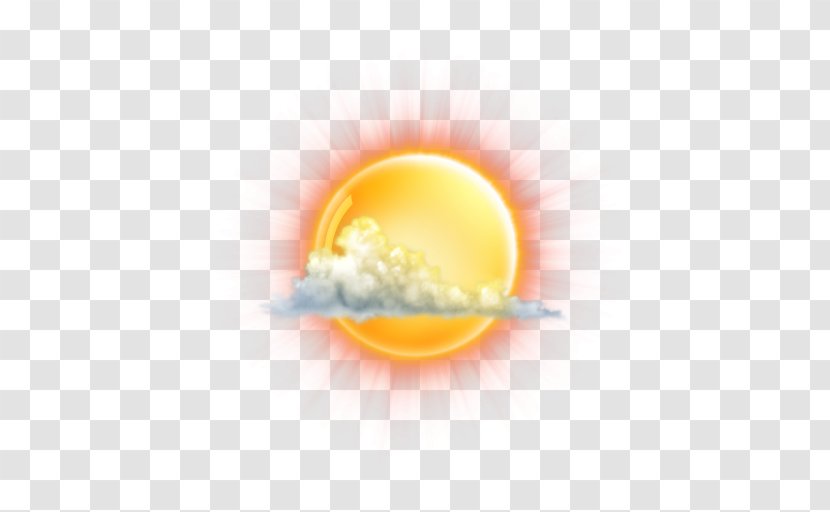 Yellow Circle Egg Sky Wallpaper - Partly Cloudy Pictures Transparent PNG