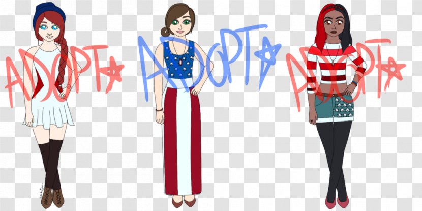 Costume Outerwear Character Animated Cartoon - Design - Closed 4th Of July Transparent PNG