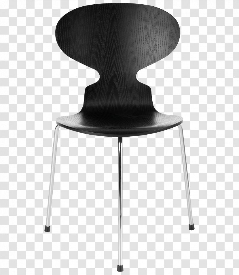 Ant Chair Egg Model 3107 Table - Lacquer Transparent PNG