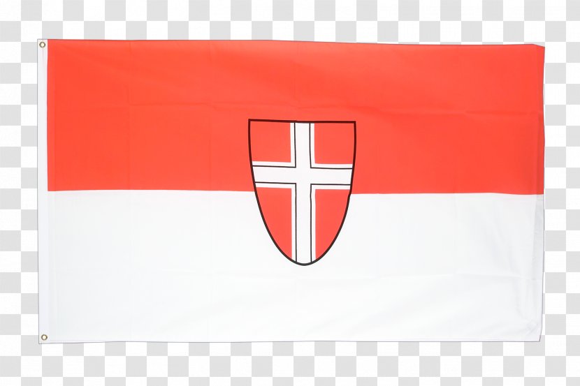 Flag Vienna Fahne Burgenland Banner - Red Transparent PNG