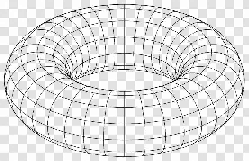 Torus Topology Geometry Circle Shape - Genus Transparent PNG