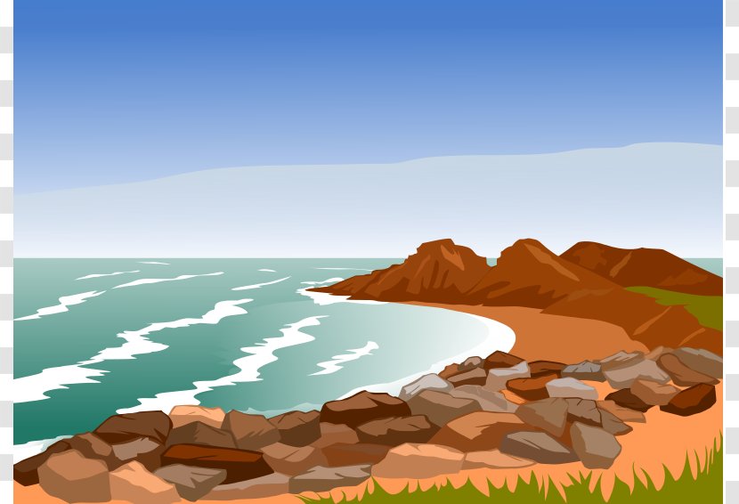 Coast Free Content Clip Art - Ecoregion - Rocky Cliparts Transparent PNG