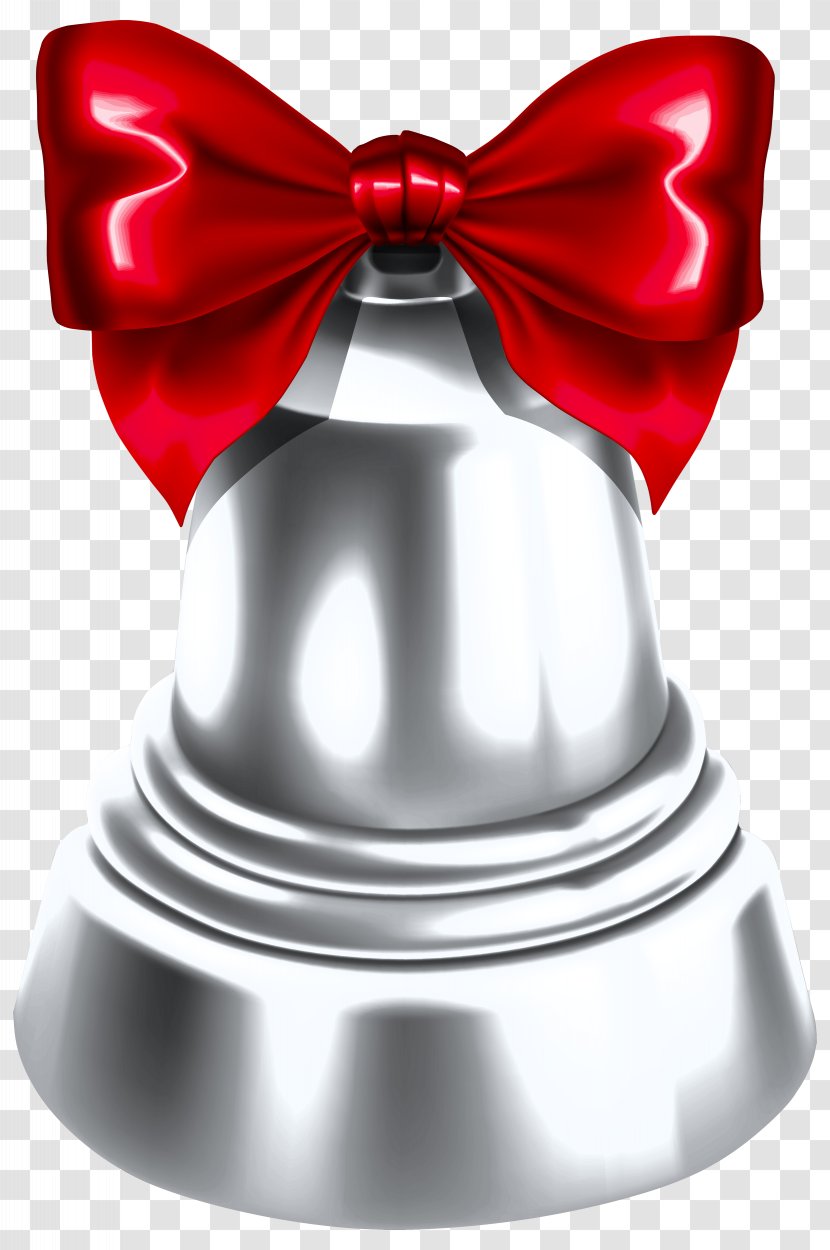 Christmas Silver Bells Clip Art - Decoration - Bell Clipart Image Transparent PNG