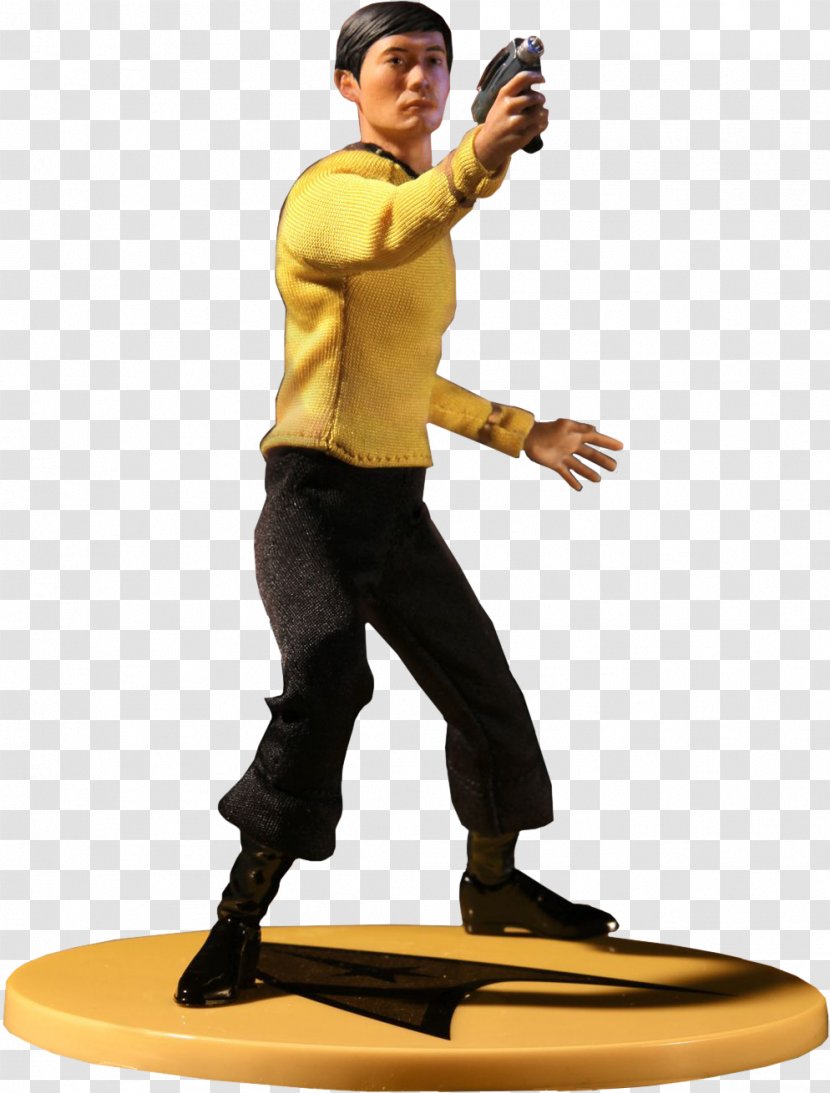 Hikaru Sulu Spock Action & Toy Figures Star Trek - Mezco Toyz Transparent PNG