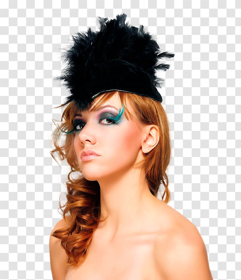 Black Hair Headpiece Brown Blond Female Transparent PNG