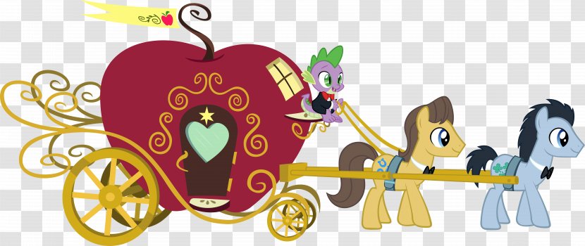 Pony Carriage Art - Silhouette Transparent PNG