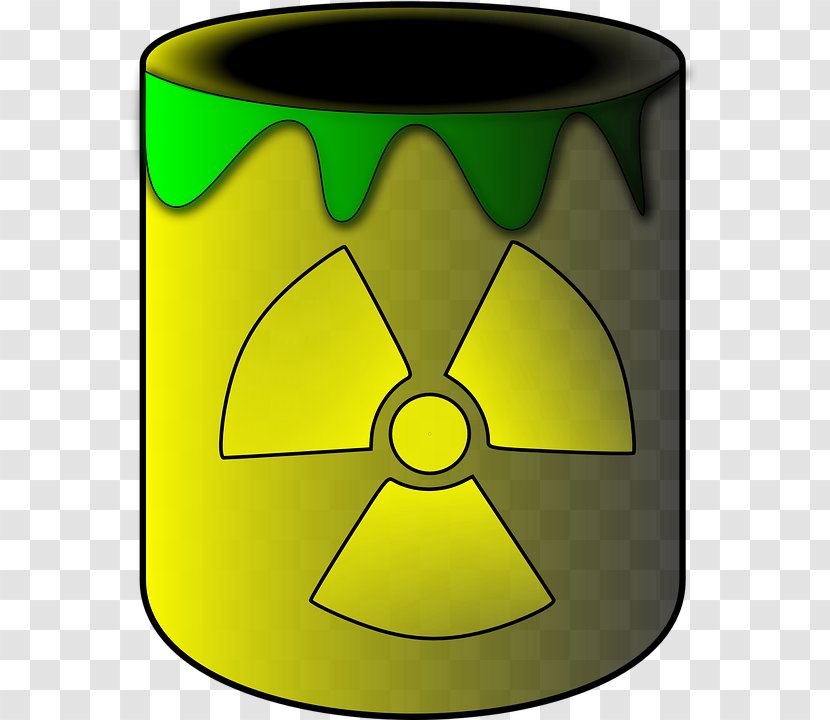 Toxic Waste Hazardous Landfill Clip Art - Radioactive - Chemical Hazard Transparent PNG