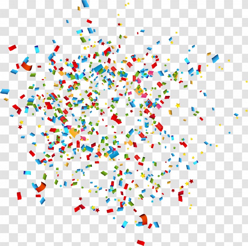 Paper Confetti Clip Art - Adobe Fireworks - Vector Hand-painted Transparent PNG
