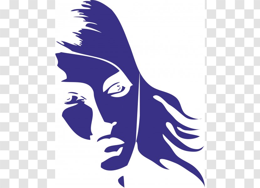 Sticker Woman Face Shadow Silhouette - Sensation Play Transparent PNG