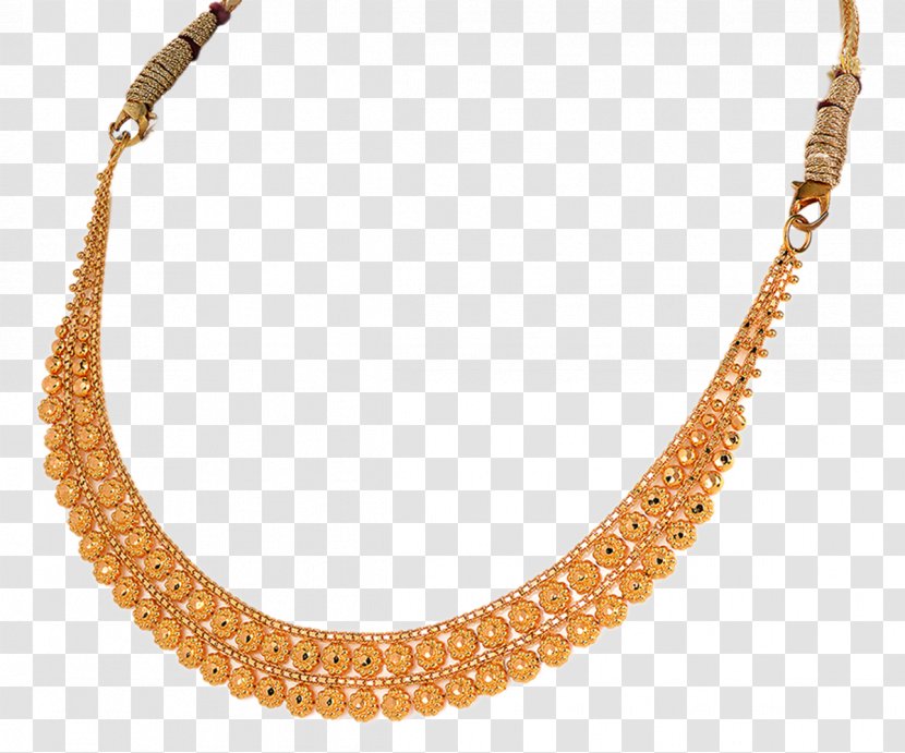 Jewellery Chain Necklace Gold Transparent PNG