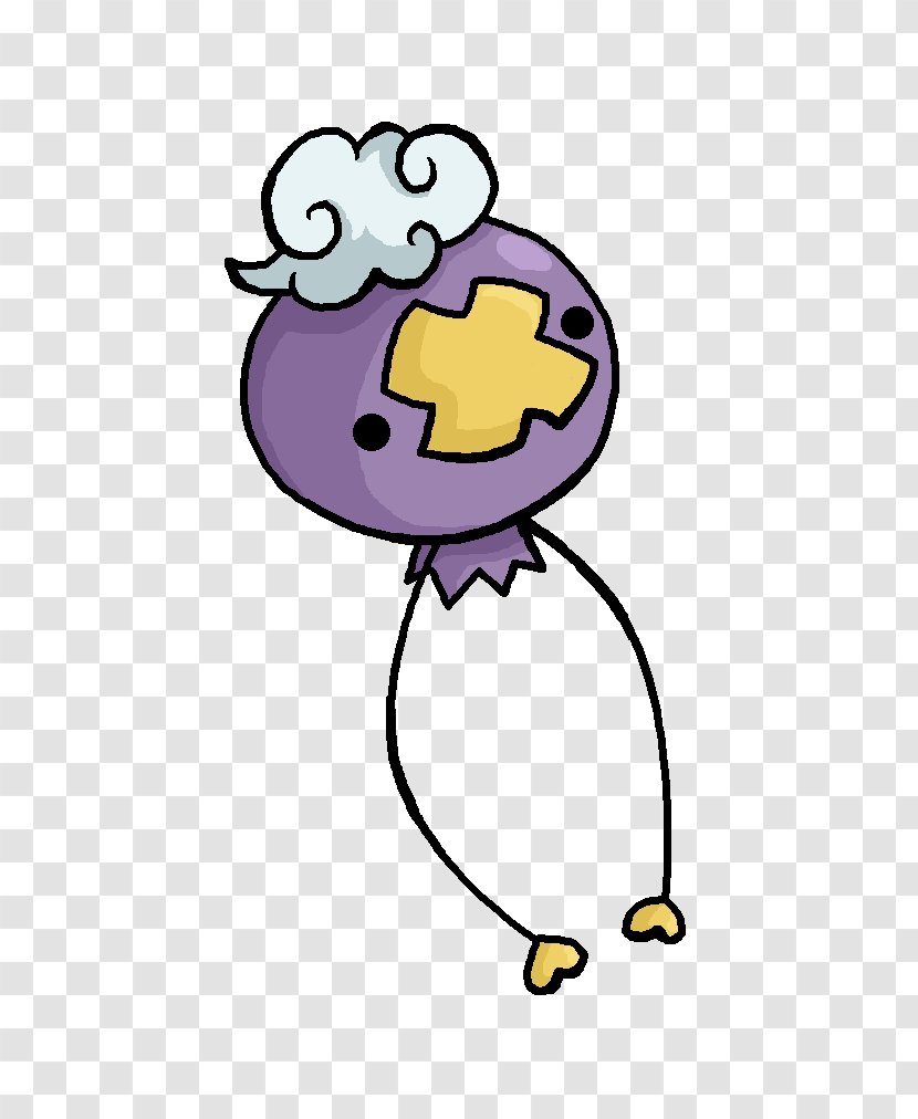 Drifloon Pokémon Beak Cartoon Clip Art - Mania - Pokemon Transparent PNG