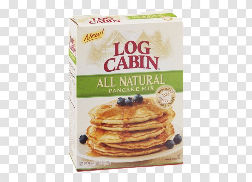 Pancake Breakfast Waffle Log Cabin Syrup Transparent PNG