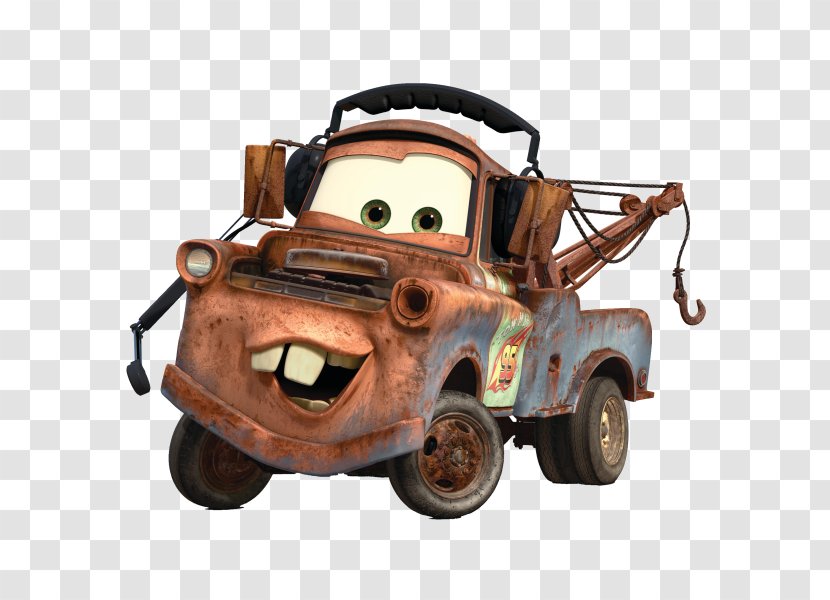 Mater Lightning McQueen Cars 2 Pixar - Film Transparent PNG