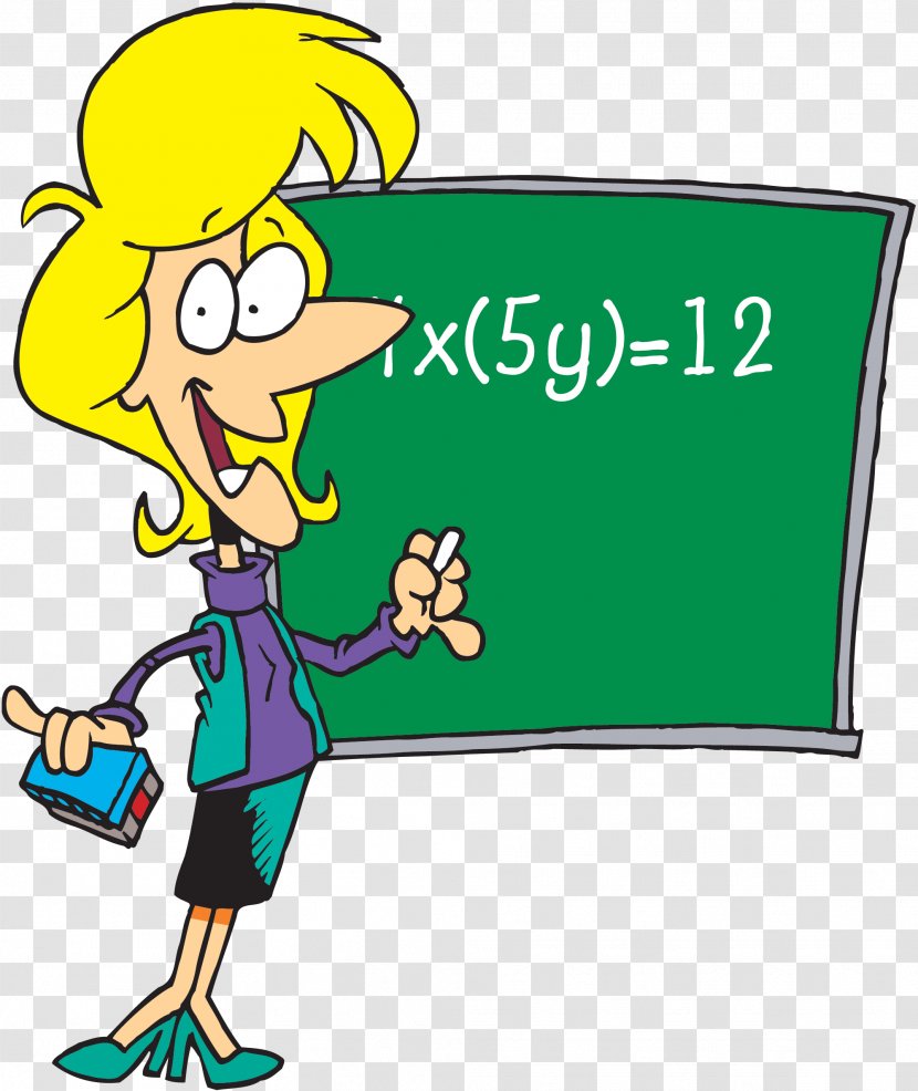 Cartoon Teacher Mathematics Royalty-free - Happiness Transparent PNG