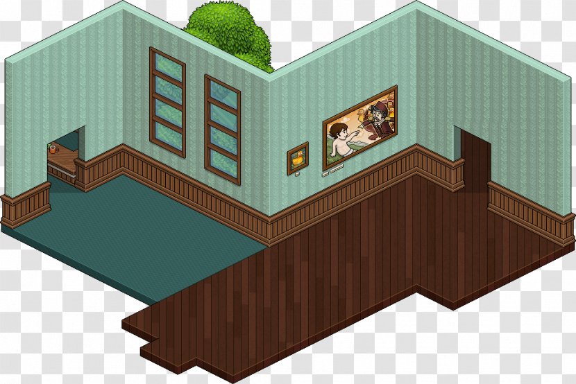 Habbo Desktop Wallpaper Image Room Hall - Shed - House Transparent PNG