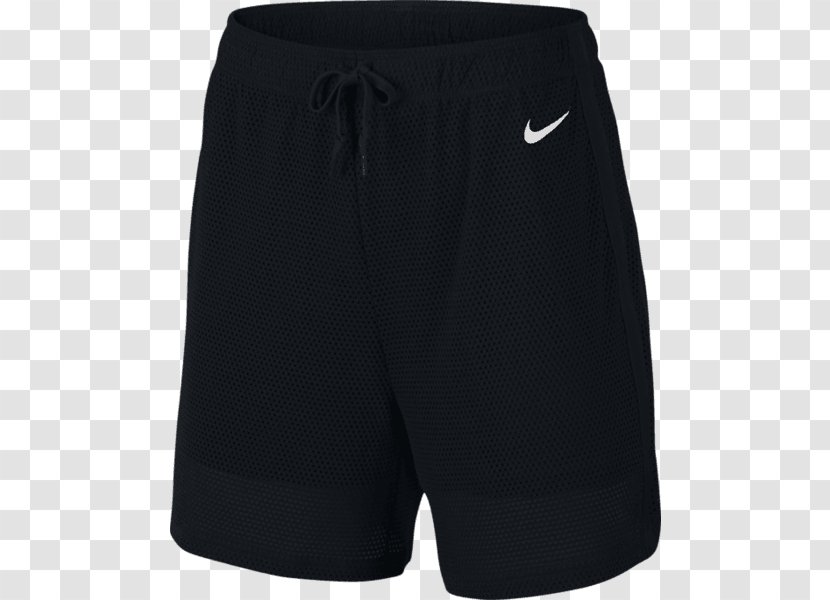 Running Shorts Clothing T-shirt Nike - Decathlon Group - Black Mesh  Transparent PNG
