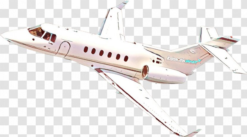 Airplane Vehicle Aviation Aircraft Aerospace Engineering - Airliner - Embraer R99 Business Jet Transparent PNG