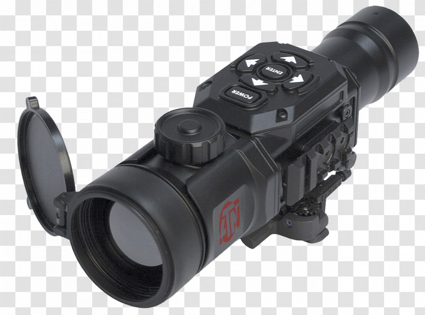 American Technologies Network Corporation Thermal Weapon Sight Telescopic Thermography Thermographic Camera - Night Vision Transparent PNG