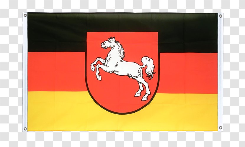Flag Of Lower Saxony States Germany - Picture Frame - La Bassesaxe Transparent PNG
