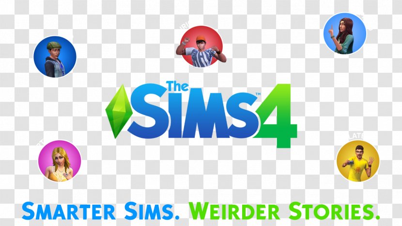 The Sims 4 Logo Emoticon Font - Line Transparent PNG