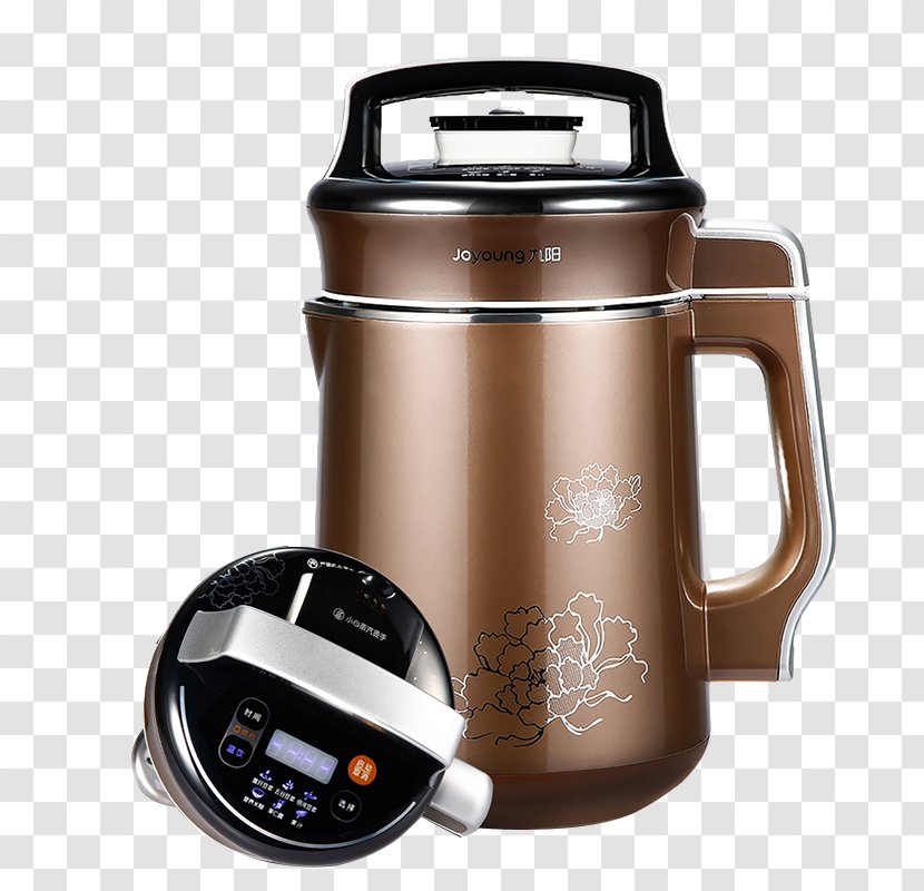 Juice Porridge Soybean Cooking Drink - 9 Yang Coffee Gold Automatic Milk Machine Transparent PNG