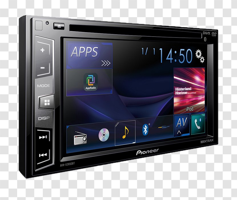 Vehicle Audio ISO 7736 Pioneer Corporation Car DVD - Stereophonic Sound - Touches Transparent PNG