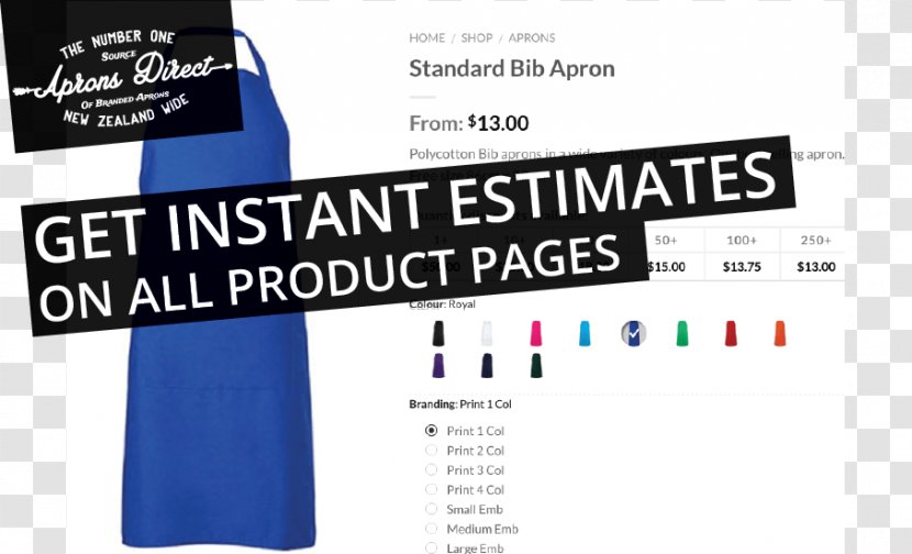 T-shirt Brand Apron - Pricing Transparent PNG